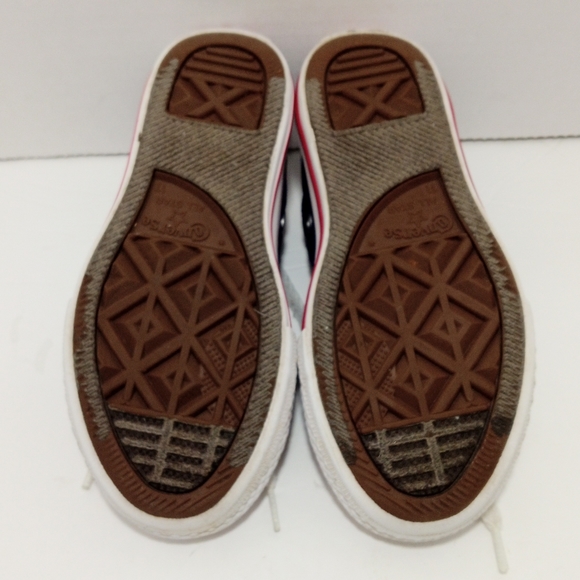 CONVERSE ALL STAR CHUCK TAYLOR DOUBLE TONGUE SHORTIES unisex childs tennis shoes - Picture 4 of 9